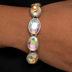 Iridescent Oil Spill Bracelets